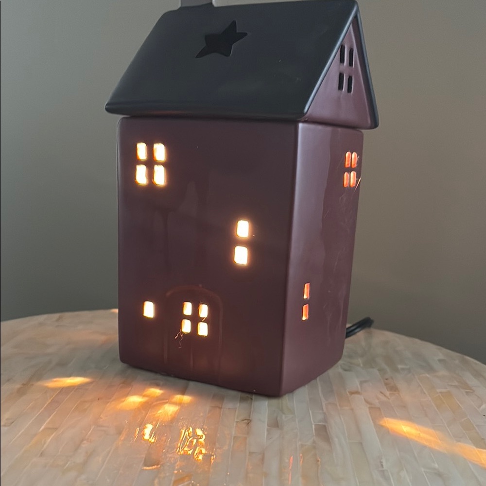 Scentsy Ceramic House Night Light